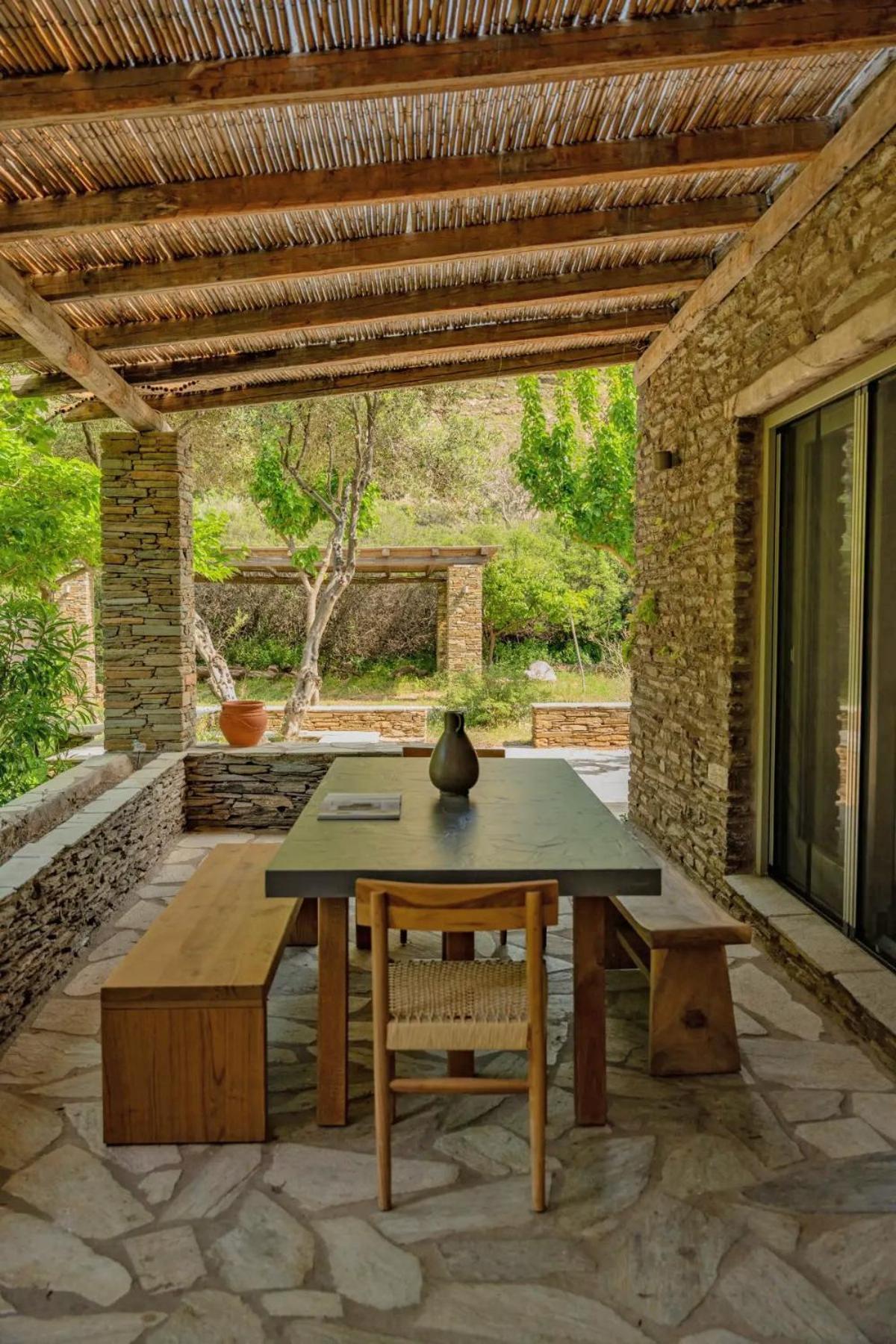 Onar Andros Konuk evi Achla Dış mekan fotoğraf