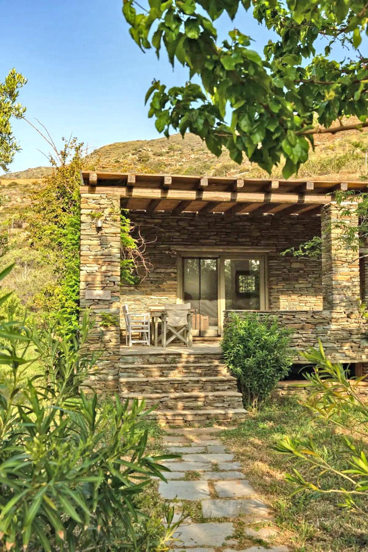 Onar Andros Konuk evi Achla Dış mekan fotoğraf