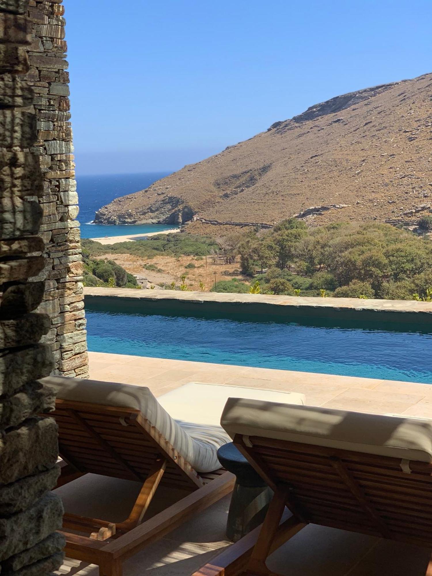 Onar Andros Konuk evi Achla Dış mekan fotoğraf