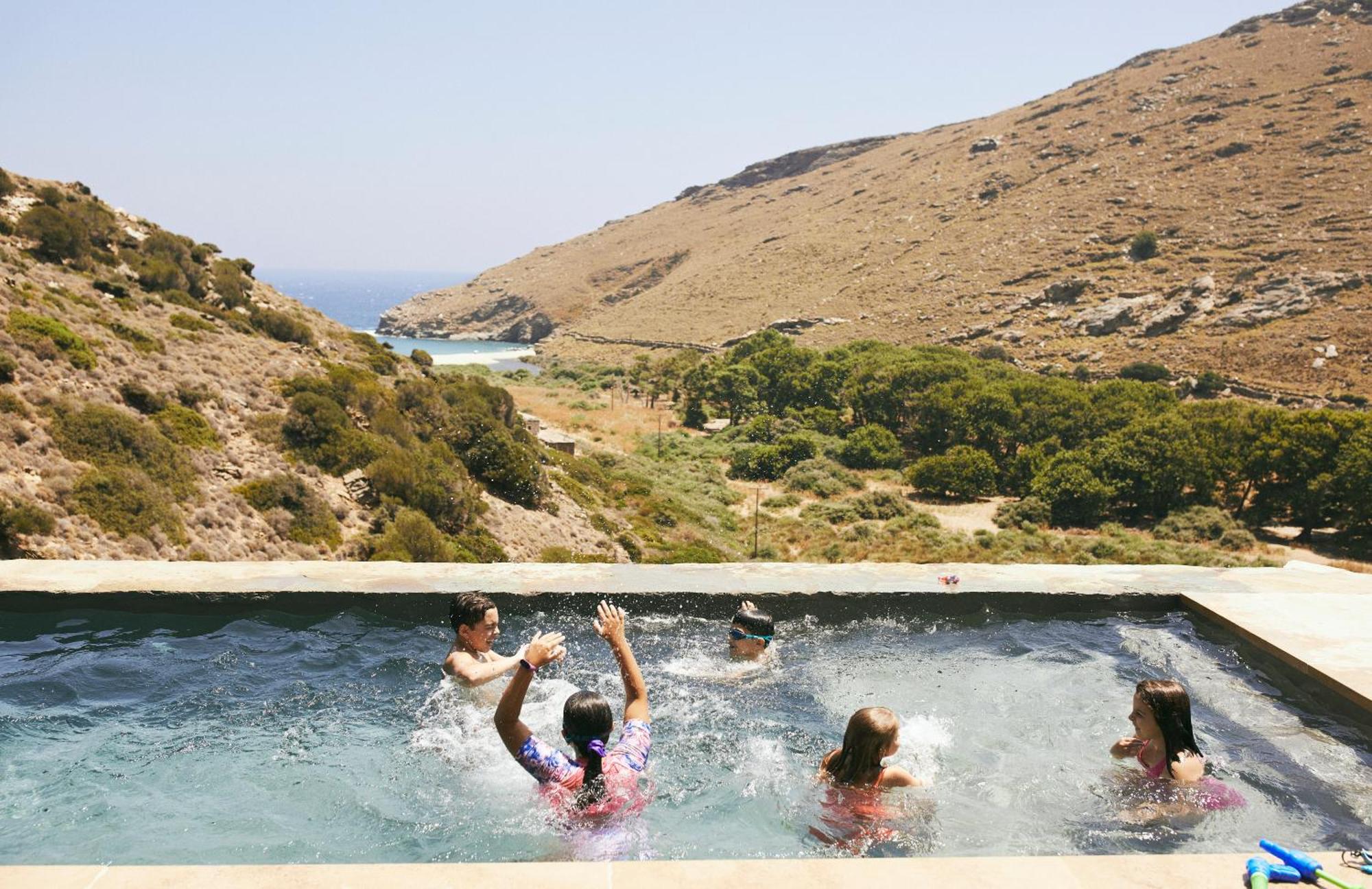 Onar Andros Konuk evi Achla Dış mekan fotoğraf