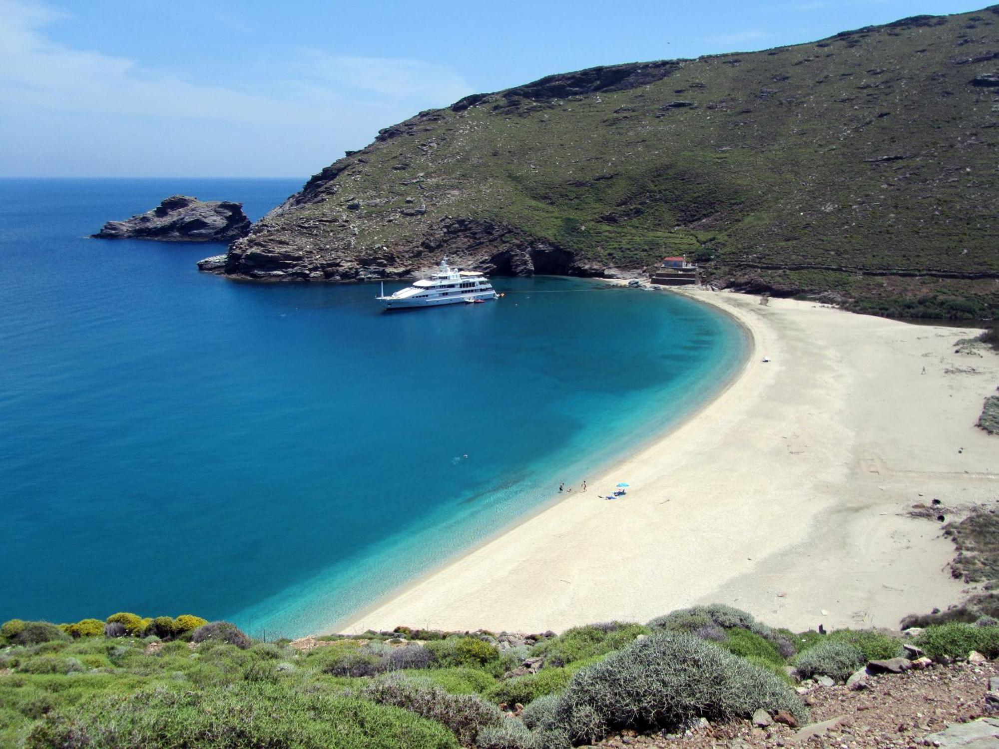 Onar Andros Konuk evi Achla Dış mekan fotoğraf