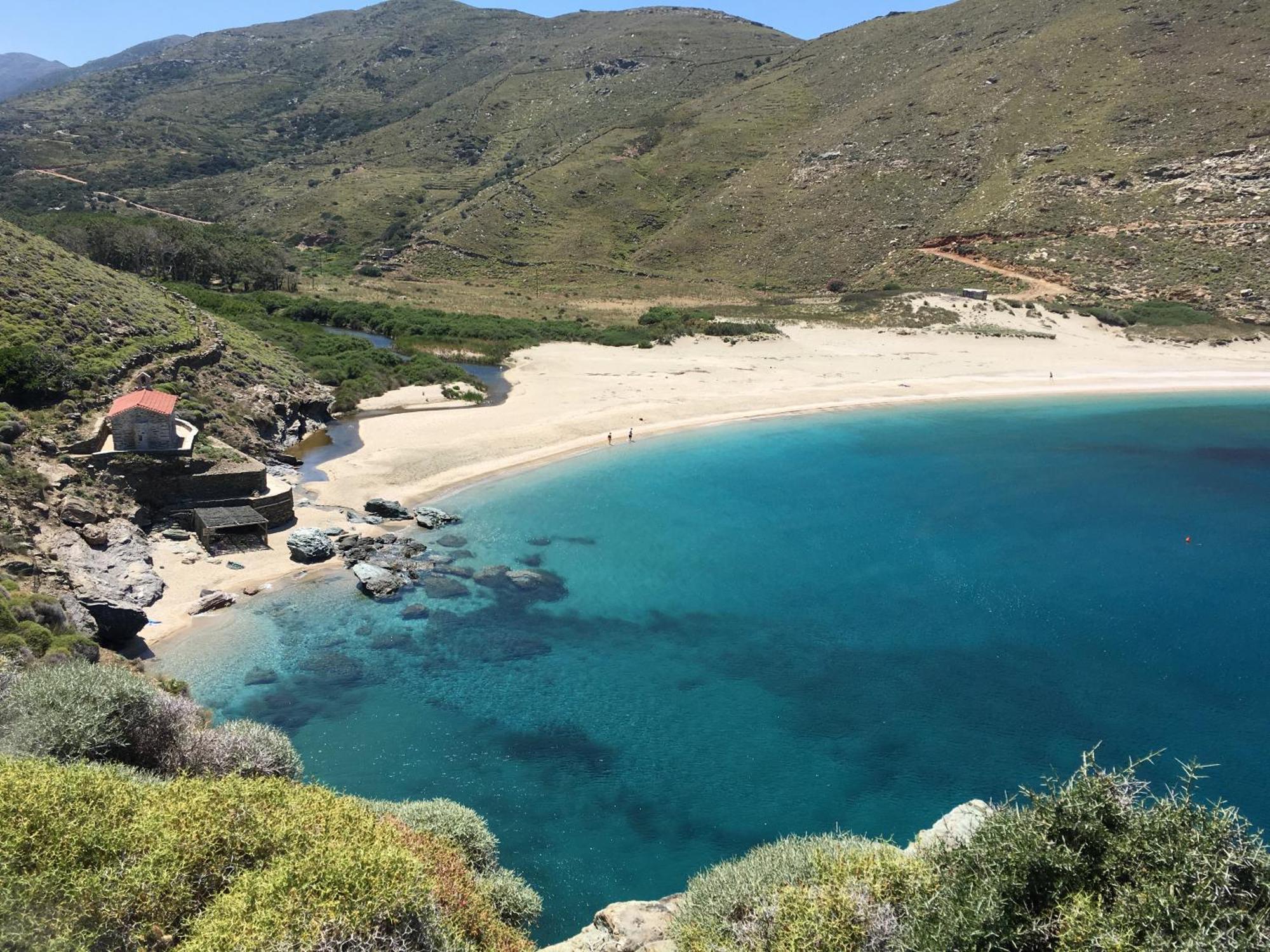 Onar Andros Konuk evi Achla Dış mekan fotoğraf